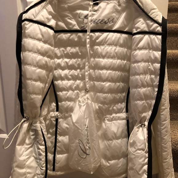 Guess Jackets & Blazers - Guess Jacket White Lightweight NWOT